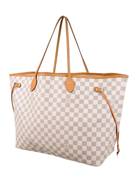 lv neverfull gm damier azur|Neverfull GM Tote Bag .